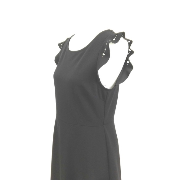 Banana Republic Little Black Dress Sz 8 Cutouts - Picture 6 of 8